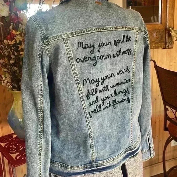 MNG denim jacket. Women’s size medium. - Picture 7 of 8